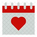 Valentine Calendar Valentine Day Valentines Day Icon
