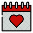 Valentine Calendar Valentine Day Valentines Day Icon