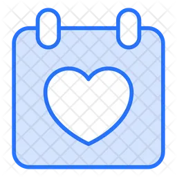 Valentine Calendar  Icon