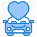 Valentine Car  Icon
