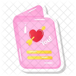 Valentine Card  Icon