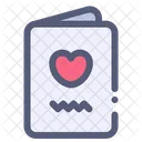 Wedding Card Invitation Icon