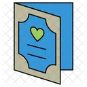 Valentine Card Greeting Icon