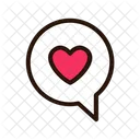 Valentine Chat Chat Love Chat Icon
