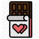 Chocolate Bar Love Icon