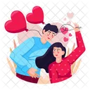 Valentine Couple  Icon