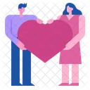 Gift Men Women Icon