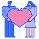 Gift Men Women Icon