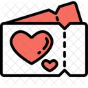 Valentine Coupon  Icon