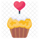 Valentine Cupcake  Icon