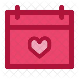 Valentine date  Icon