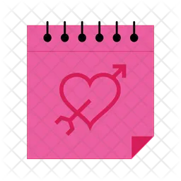 Valentine date  Icon