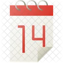 Calendar Date Note Icon