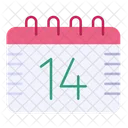 Calendar Date And Time Schedule Icon