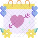 Valentine Day Love Heart Icon