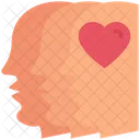 Valentine Day Heart Mind Icon