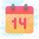 February Calendar Day Icon