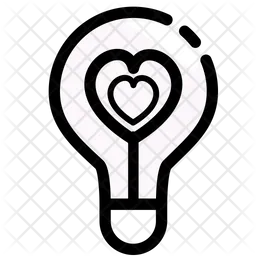 Valentine day light  Icon