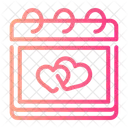 Valentine Days Romantic Love Icon