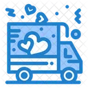 Valentine Delivery Delivery Shipping Icon