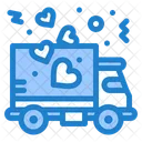 Delivery Love Transport Icon