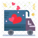 Valentine Delivery Delivery Shipping Icon