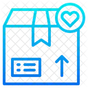 Valentine Delivery Parcel Delivery Romance Icon