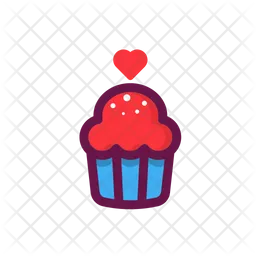 Valentine Dessert  Icon