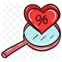 Love Search Find Love Finding A Partner Icon