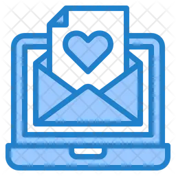 Valentine Email  Icon