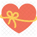 Heart Gift Wrapped Icon