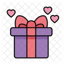 Valentine Gift Present Love Icon