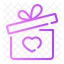 Gift Box Romance Presents Icon