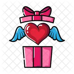 Valentine gift  Icon