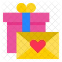 Valentine Gifts And Card  Icon