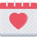 Valentine Wedding Day Wedding Icon