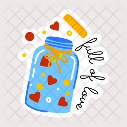 Valentine Jar  Icon