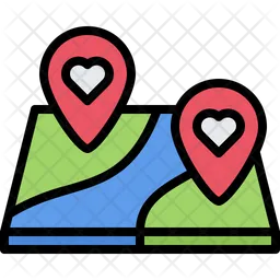 Valentine Location  Icon