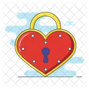 Valentine Lock  Icon