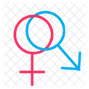 Valentine Male And Female Male Symobol Female Symbol Icon