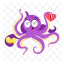 Valentine Octopus  Icon