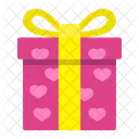 Present Gift Heart Icon