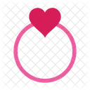 Valentine Ring Ring Jewelry Icon