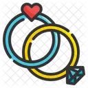 Valentine Ring  Icon