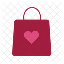 Valentine Shopping Shopping Shopping Bag Icon