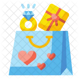 Valentine Shopping  Icon