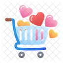 Valentine Shopping Buy Purchase Icon