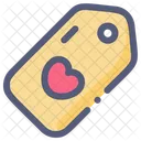 Love Sale Tag Icon