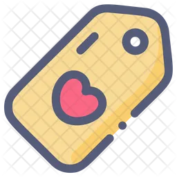 Valentine Tag  Icon