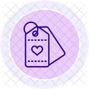 Valentine tag  Icon